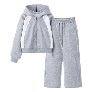 Детская повседневная спортивная одежда Disney, серый