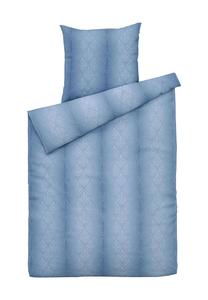 Постельное белье Estella Mako с узором, 135x200 см, голубой