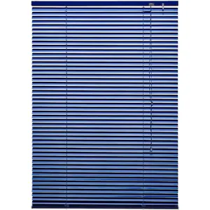 Жалюзи Алюминиевые жалюзи без сверления, подвесные, алюминий Liedeco, синий