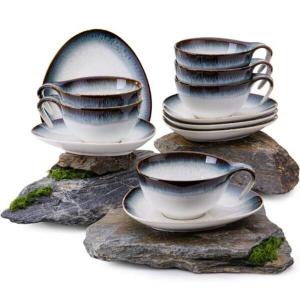 Кофейный сервиз time dim 12 шт. Konsimo, белый