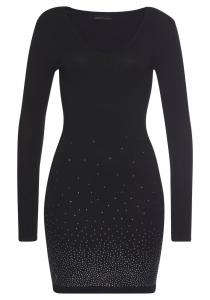 Вязаное платье Melrose, черный