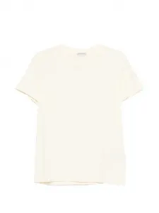 Футболка с круглым вырезом MONCLER, бежевый