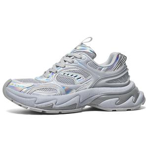 Низкие, износостойкие, массивные кроссовки унисекс с амортизацией TCELLARS, Galaxy Gray