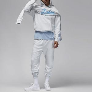 Трикотажные спортивные штаны Flight MVP для мужчин, белые/золотые Jordan, белый