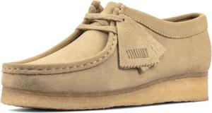 Женские ботинки Clarks Wallabee из натуральной рафии