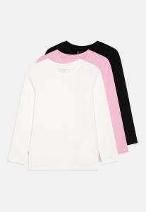 футболка с длинным рукавом Unisex 3 Pack Friboo, цвет black/light pink/white