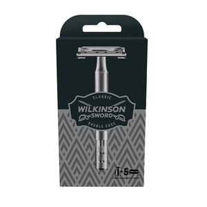 Мужская бритва Wilkinson Sword Classic Premium со сменными лезвиями + лезвия 5 шт