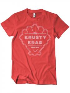 Футболка красного цвета SpongeBob