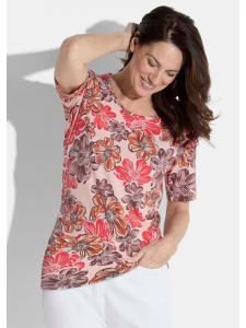 Рубашка персикового/кораллового цвета с узором GOLDNER