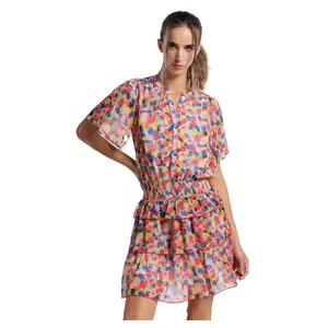 Платье Lois Jeans 8468 short sleeve short, разноцветный