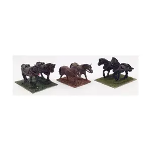 Коллекция тягловых лошадей №1, Miscellaneous Historical Miniatures - WWII - Poland 1939 - Loose Miniatures (1/100)