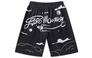 Fire Monkey Повседневные шорты унисекс FireMonkey, Черный