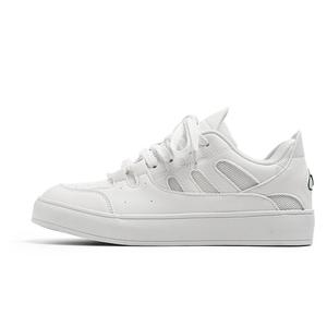 YIVELOVE Износостойкие дышащие низкие скейтерские кроссовки мужские белые, цвет White