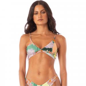 Женский японский бикини-топ Eden Rasha с фиксированным треугольным верхом Maaji, Green