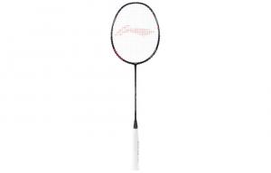 LINING Thunderbolt Cannonball ракетка для бадминтона full carbon, наступательная, жесткая головка, начальный уровень, унисекс, одиночная ручка, black