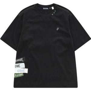 Футболка мужская SS23 Jet Black FILA FUSION