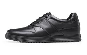 Повседневные туфли мужские черные He Jinchang