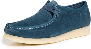 Мужские оксфорды Clarks Wallabee, черные