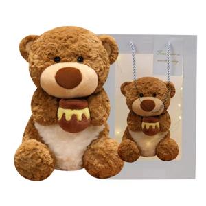 Плюшевый мишка Milk Bottle Guardian Bear Warrior кукла 22см/32см/45см высота Fat Fat Dragon