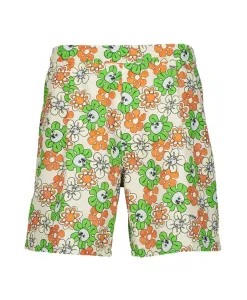 Плавки с психоделическим цветочным принтом Marni, мультиколор