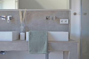 Полотенца набор из 6 шт  Zollner, светло-серый