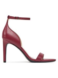 Сандалии Calvin Klein Heel Sandal 90 - Lth HW0HW02337 Dunkelrot