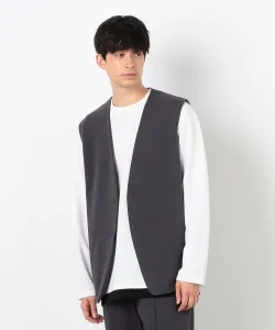 Жилет из хлопчатобумажной трикотажной ткани, имитирующей картон Comme Ca Ism, цвет Charcoal