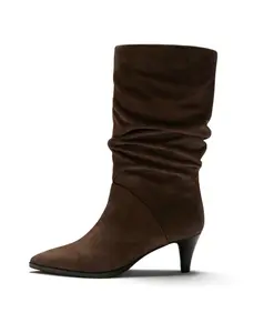 Vendã´Me margot высокие замшевые сапоги Isabel Bernard, коричневый