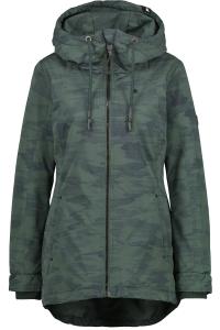 Пуховик alife and kickin, Anorak, Outdoorjacke, Kurzjacke LilouAK B, цвет dark forest