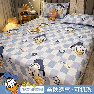 Disney Простыня на резинке 90х200 см, бязь, дышащая, цвет Duckie