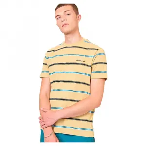 Футболка Ben Sherman Collegiate Stripe, желтый