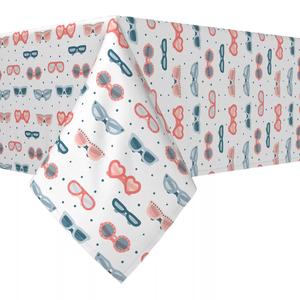 Прямоугольная скатерть, 100 % хлопок, 60x104 дюйма. Летние солнцезащитные очки.