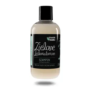 Детоксицирующий шампунь для волос с протеинами овса и зеленым чаем Zielone Laboratorium, 250 мл