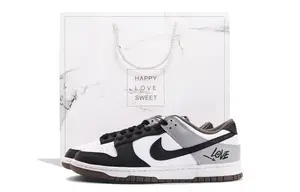 Nike Кроссовки для скейтбординга Dunk Coverage устойчивые к истиранию низкие унисекс Black Gray