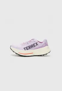 Кроссовки для бега по пересеченной местности agravic speed ultra Adidas Terrex, Powder Plum/Aurora Plum/Lucid Red