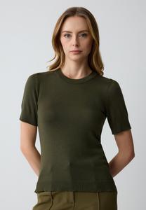 Базовая футболка Jimmy Key, хаки