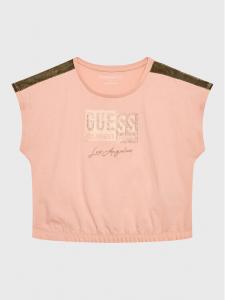 Футболка свободного покроя Guess, розовый