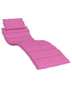 Подушка для шезлонга, розовая, из ткани Оксфорд vidaXL, Pink