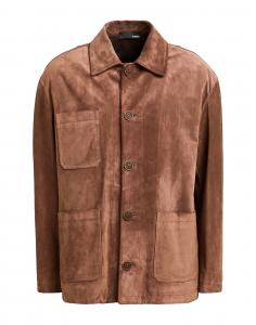 Куртка B, коричневый