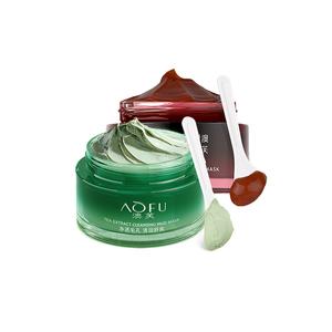 AOFU Маска для лица Amazon White Clay с чайным растением, очищающая глиняная маска, 110 г