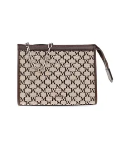 Сумка с монограммой Max Mara, бежевый