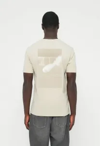 Присоединяйтесь к печати на футболке Boss, Light Beige