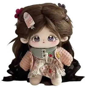 Плюшевая кукла из хлопка для самостоятельной сборки, можно одевать, высота 20см Dolls and bears dance