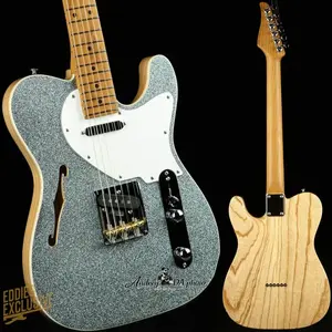 2023 - Suhr Eddie's Guitars Эксклюзивная Классическая T Roasted - Ледяной Голубой Блеск