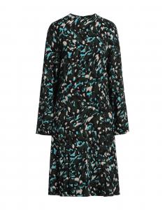 Платье миди Burberry, черный