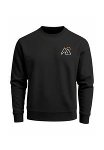 Толстовка Neverless MOUNTAIN LOGO FRONTPRINT MINIMAL, Schwarz/Black
