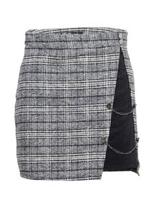 Мини юбка KOROSHI, Grey/Black
