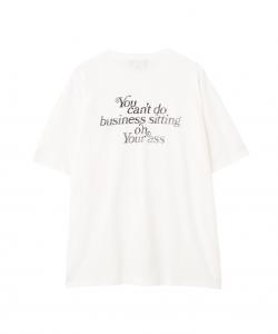 Футболка "Ты не можешь вести дела на своей заднице"