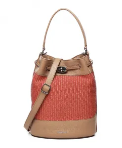 Стильная сумка-ведро Zanellato, красный