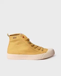 Женские кеды из парусины на шнуровке Toni Pons, желтый